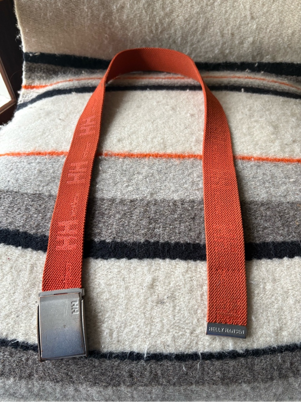 Y2K Helly Hansen Nylon Seatbelt Belt GoblinCore Skate Style OS
